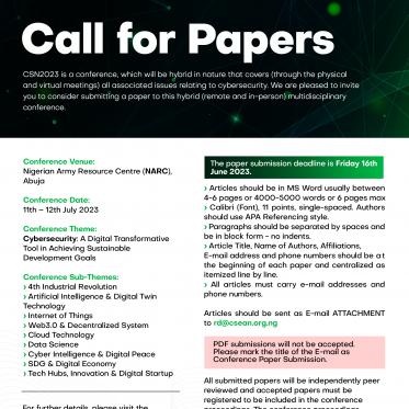 Call for Papers photo