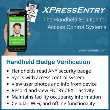 Handheld Badge Verification photo